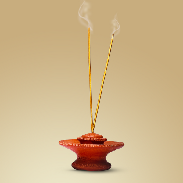 Clay Incense Stick Holder: Bringing Earth’s Calm to Your Prayer Space