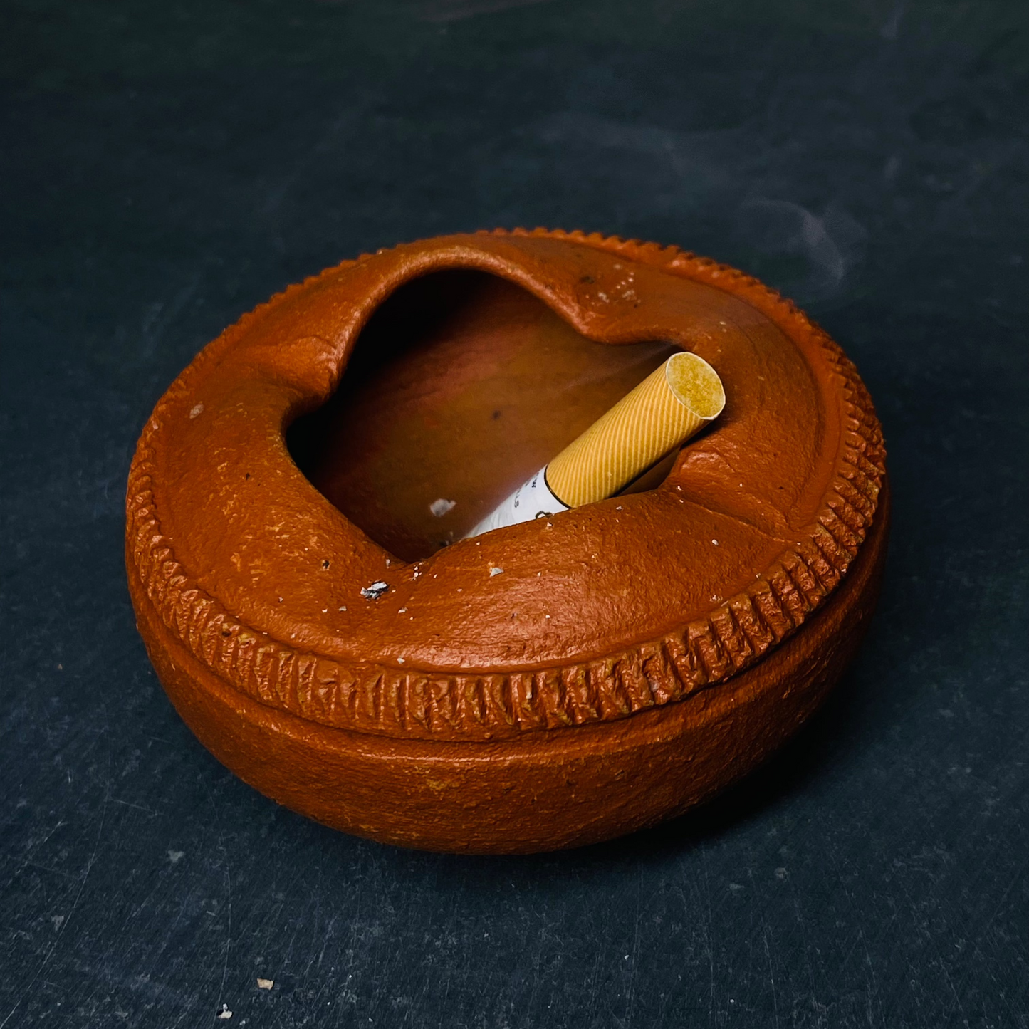 Rustic Clay Ashtray